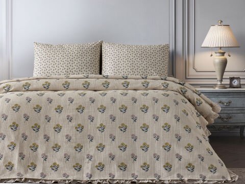 Rosabelle Marwen Pike Takımı Narin Tek Kişilik - Beyaz