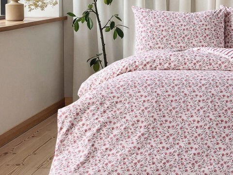 Harmony Festival Mirela Nevresim Takımı Tek Kişilik - Gül Kurusu