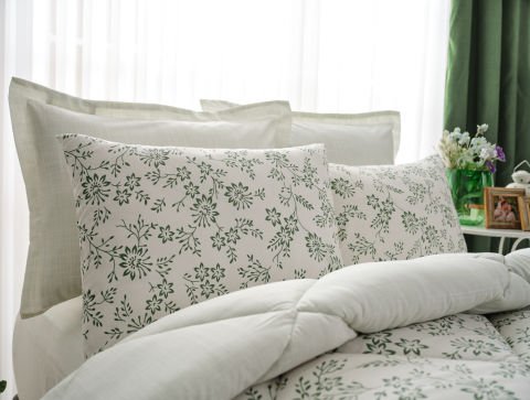 Easy Cotton Comforter Set Belinda Tek Kişilik - Beyaz