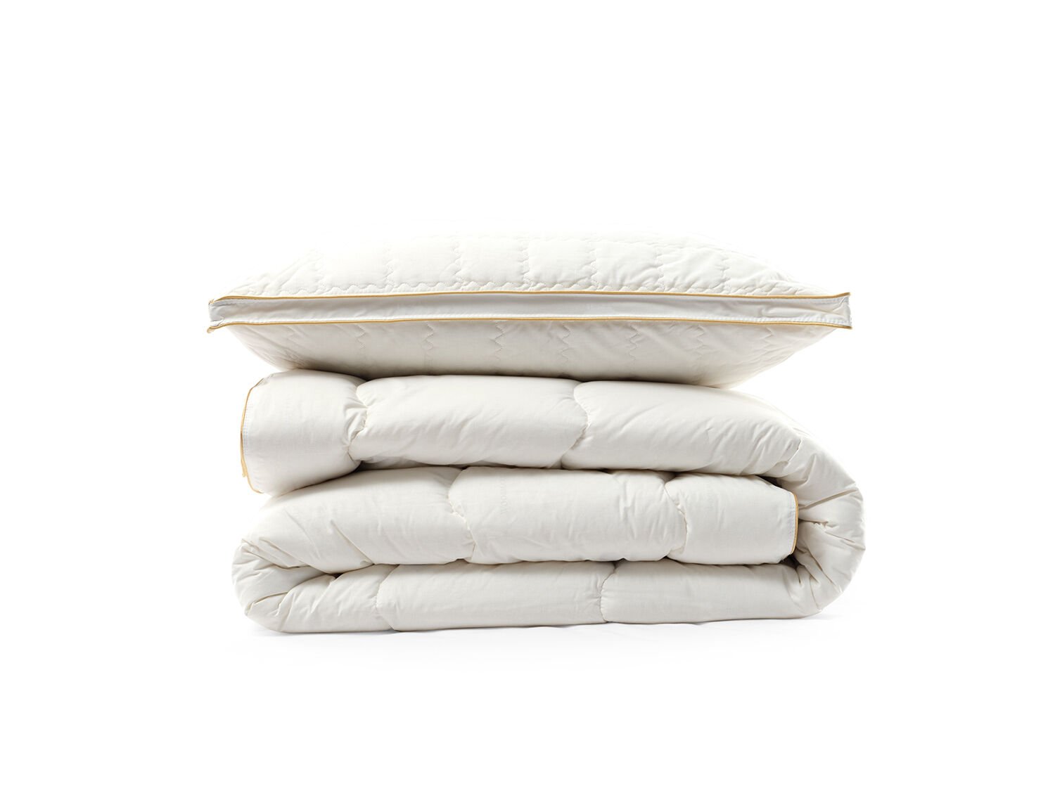 Yün Yorgan Çift King Size - Ekru