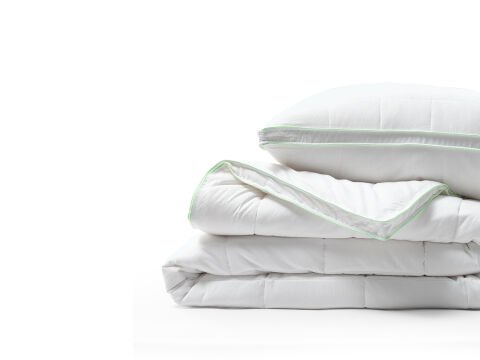 Bambu Yorgan Beyaz - Tek King Size