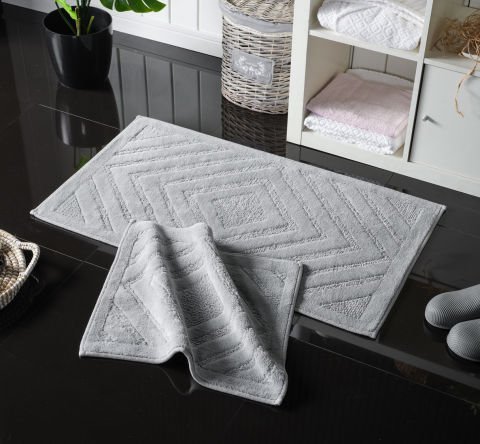Banyo Paspası Zena 60x100 - Gri