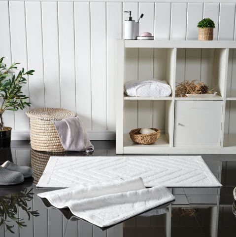 Banyo Paspası Zena 60x100 - Krem