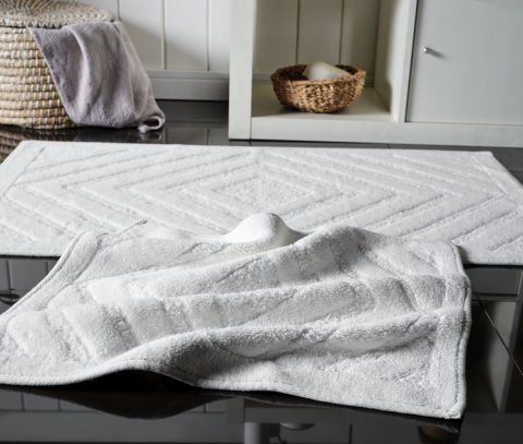 Banyo Paspası Zena 60x100 - Krem