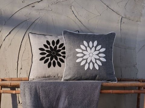 Sunny Kırlent 50 x 50 - Beyaz