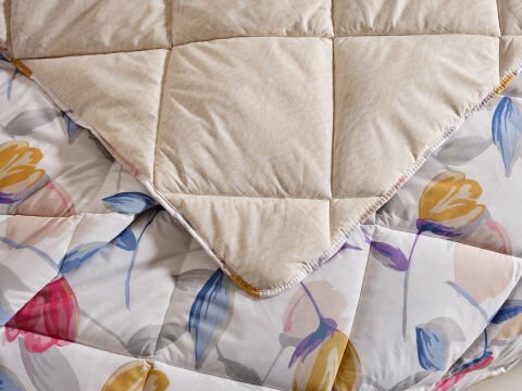 Easy Cotton Tulips Comforter Set