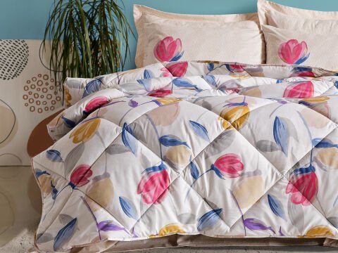 Easy Cotton Tulips Comforter Set