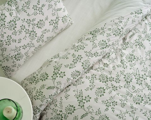 Easy Cotton Nevresim Takımı Belinda Tek Kişilik - Yeşil