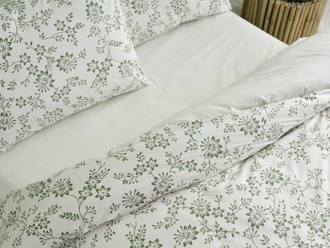 Easy Cotton Nevresim Takımı Belinda Tek King Size - Yeşil