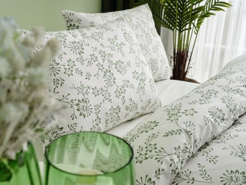 Easy Cotton Nevresim Takımı Belinda Tek King Size - Yeşil