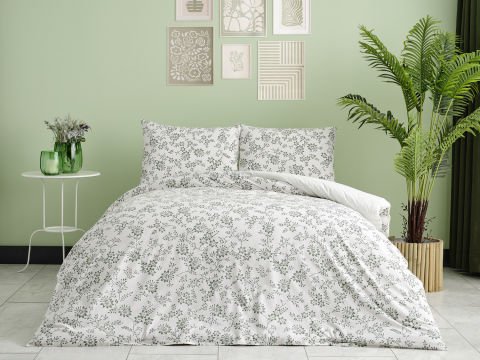 Easy Cotton Nevresim Takımı Belinda Tek King Size - Yeşil