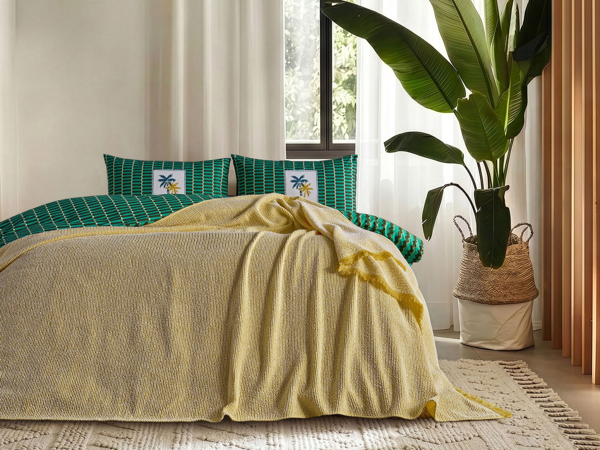 Jungle Muse Mina Pike Tek Kişilik - Sarı
