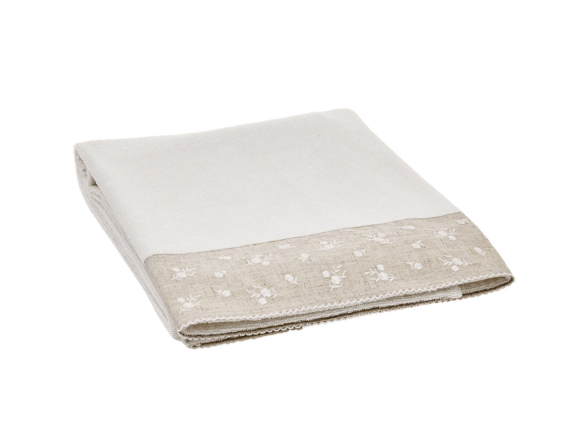 Rosabelle Linenza Banyo Havlusu 90 x 150 cm - Nakışlı