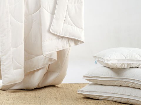 Pamuk Yorgan Çift King Size - Beyaz