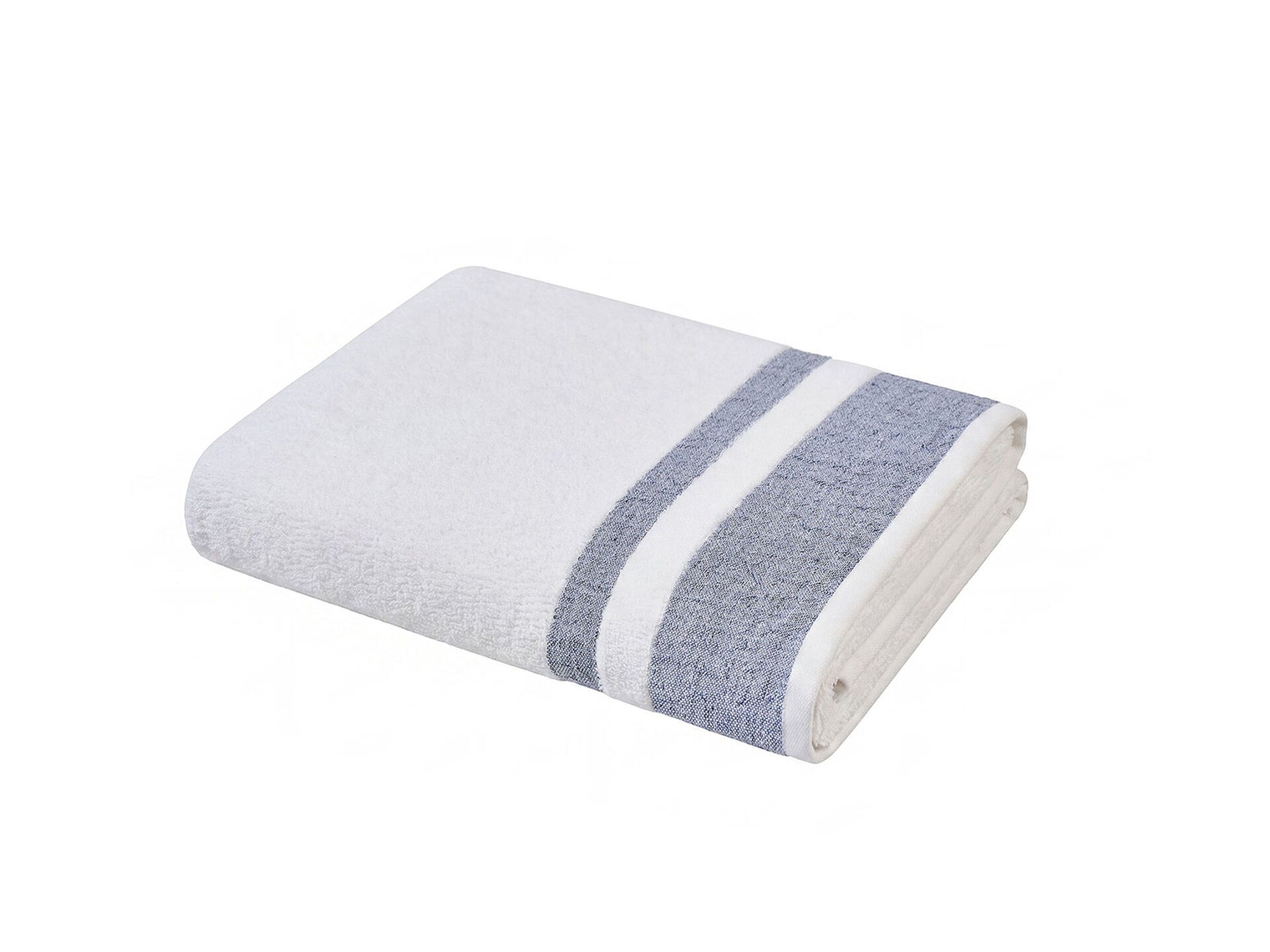 Akdeniz Verona Banyo Havlusu 90 x 150 cm - Indigo