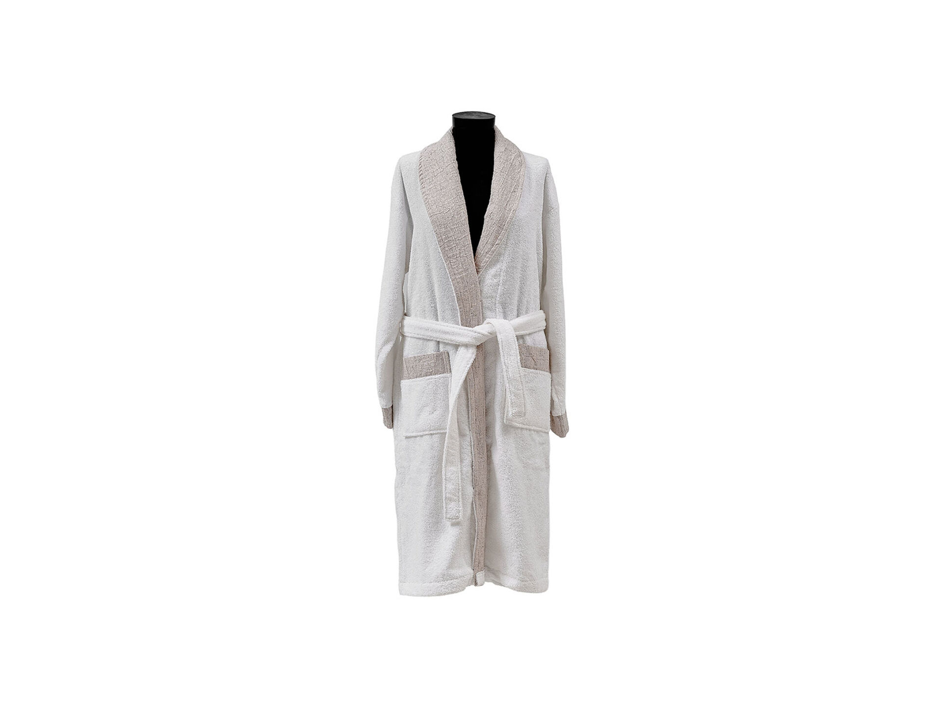 Akdeniz Verona Bornoz L/XL - 120 cm - Bej