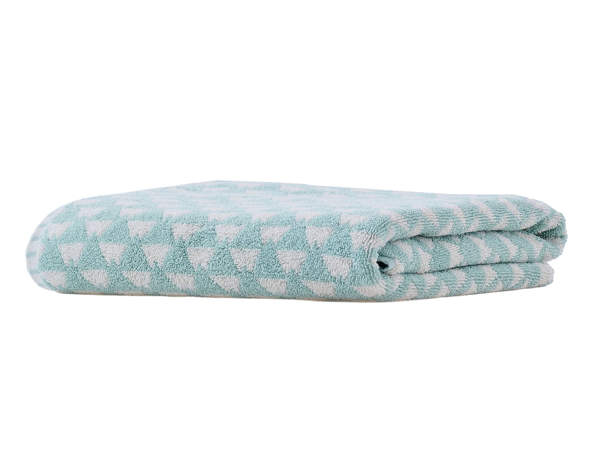Jungle Muse Piramid Banyo Havlusu 90 x 150 cm - Mint Yeşili