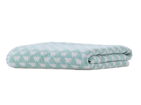 Jungle Muse Piramid Banyo Havlusu 90 x 150 cm - Mint Yeşili