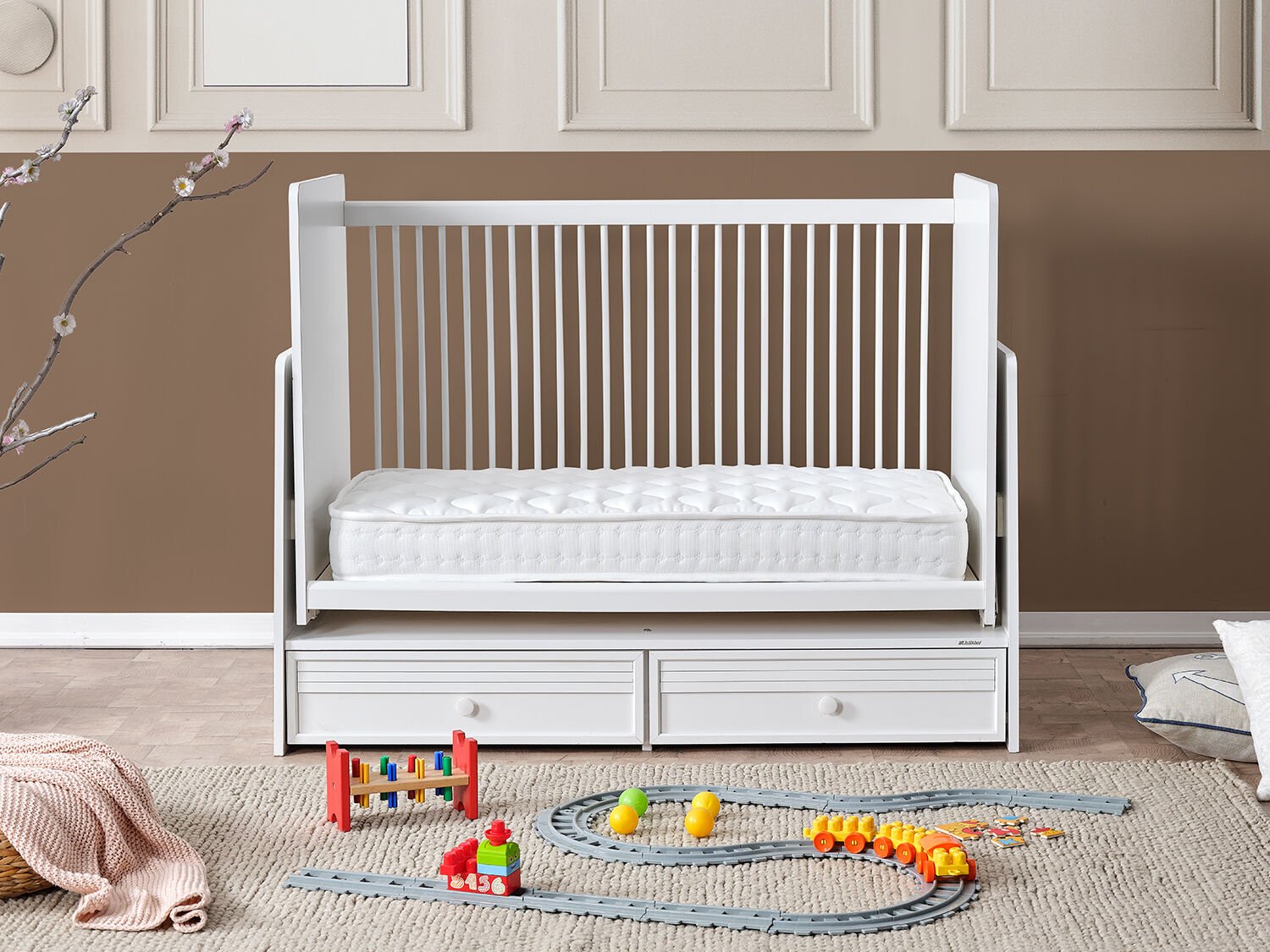Baby Sleep Yatak 60 x 120 cm - Beyaz