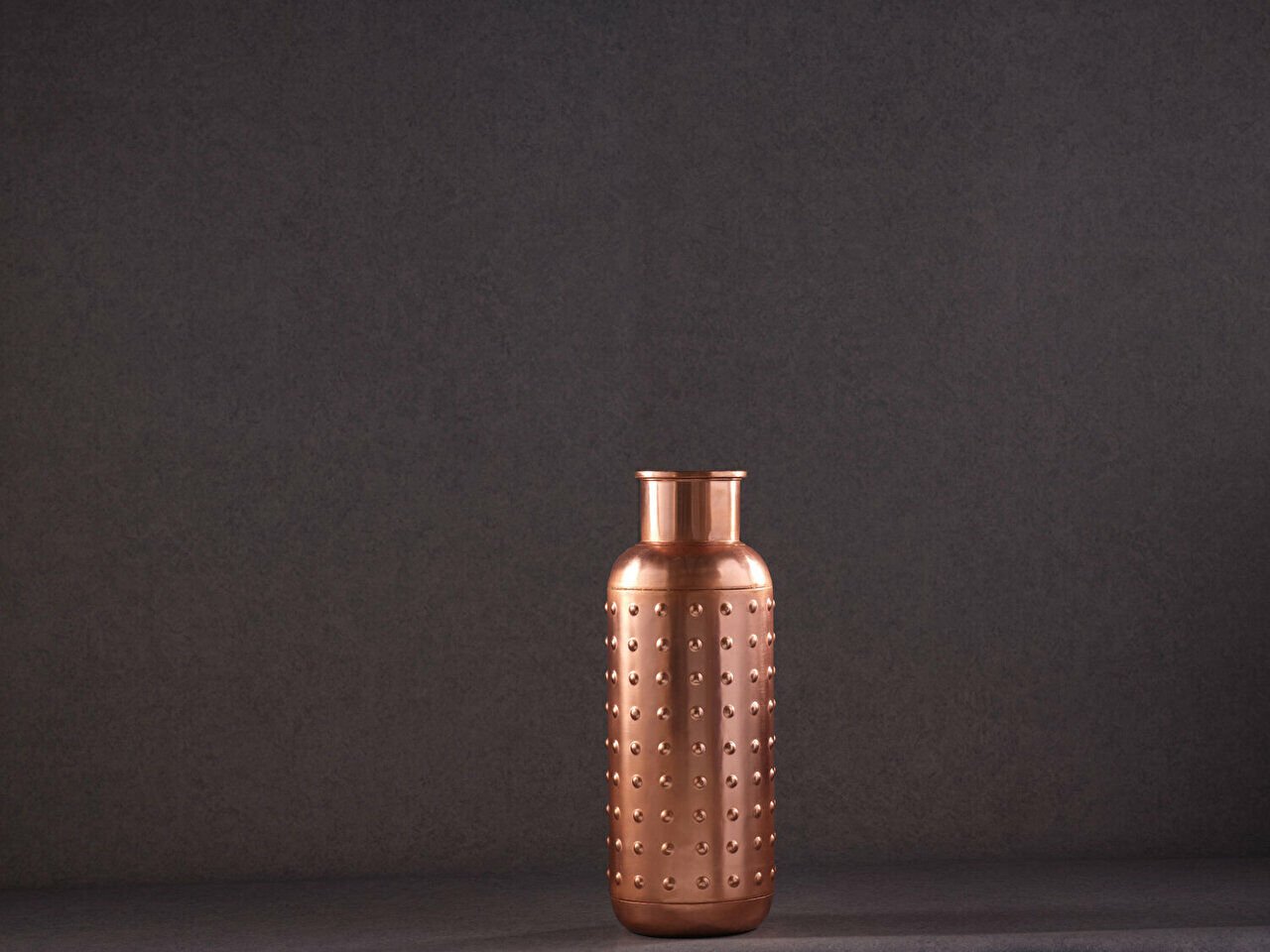 İron Hand Plnt W Pnc B Ma3845 Gold  Vazo Standart - Rose Gold