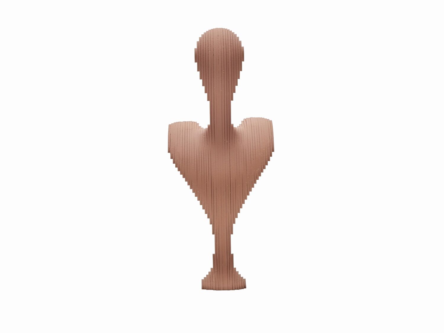 Bolero Riva Ahşap Dekoratif Bust Standart