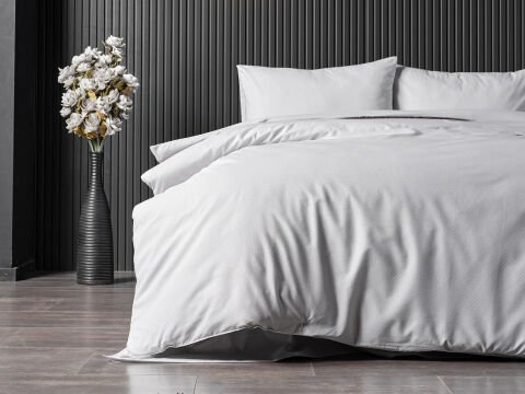 Pure Touch Nevresim Takımı Çift Kişilik - Açık Gri