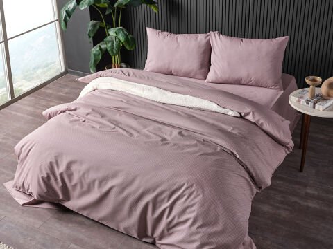 Pure Touch Nevresim Takımı Çift Kişilik - Gül Kurusu
