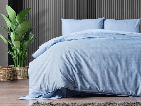 Pure Touch Nevresim Takımı Çift Kişilik - Mavi