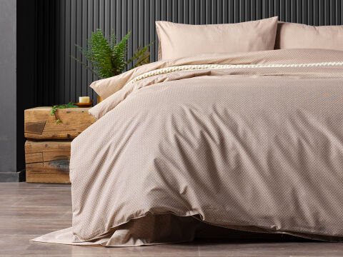 Pure Touch Nevresim Takımı Çift Kişilik - Kahve