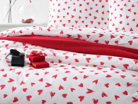 Ranforce Sweet Nevresim Takımı Tek King Size
