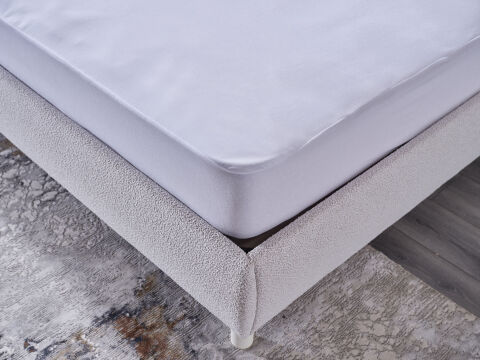 Sleepline Sıvı Geçirmez Fitted Alez 90 x 200 cm - Beyaz
