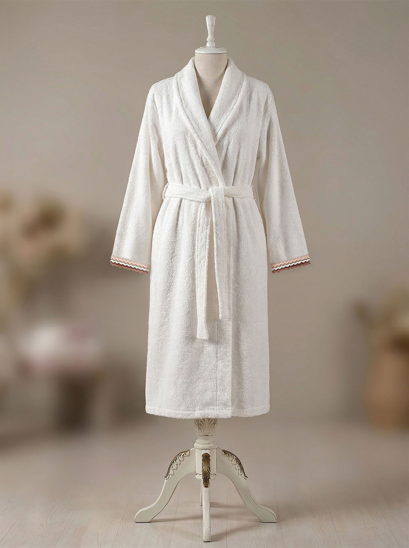 Boho Chic Spring Bornoz Esella S/M - 120 cm - Dantelli