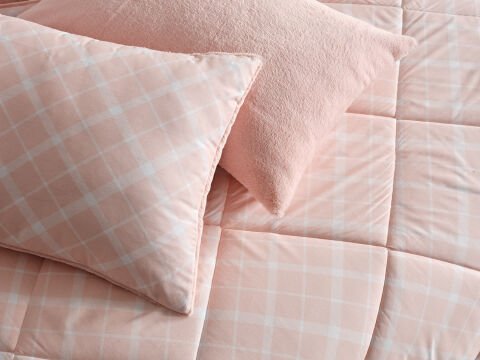 Multi Selection Dreamsoft Yorgan Seti Çift Kişilik - Pudra