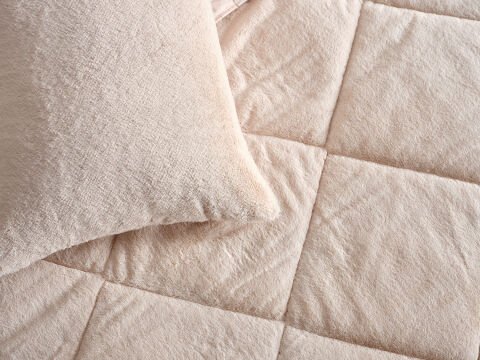 Multi Selection Dreamsoft Yorgan Seti Tek Kişilik - Krem