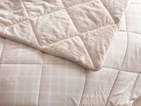 Multi Selection Dreamsoft Yorgan Seti Çift Kişilik - Krem