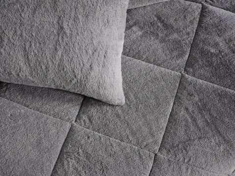 Multi Selection Dreamsoft Yorgan Seti Çift Kişilik - Gri