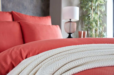 Dreamlife Nevresim Takımı Çift King Size - Turuncu