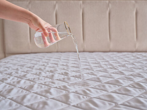 Comfyline Sıvı Geçirmez Fitted Alez 100 x 200 cm - Beyaz