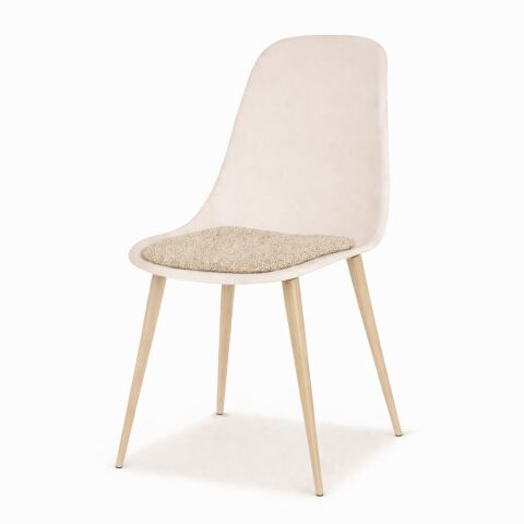 Bohem 2+1 Mutfak Masa Takımı 60x80 cm - Krem