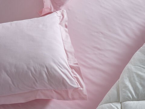 Double Comfort Uyku Paketi Tek Kişilik - Gül Kurusu - Ekru