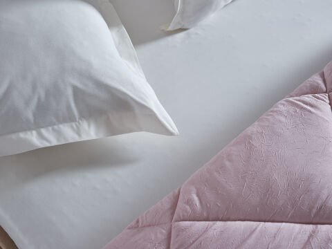 Double Comfort Uyku Paketi Tek Kişilik - Ekru - Pudra