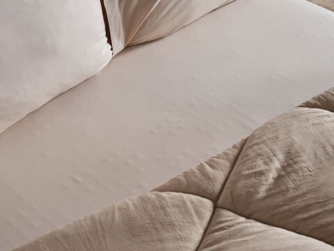 Double Comfort Uyku Paketi Tek Kişilik - Vizon - Bej