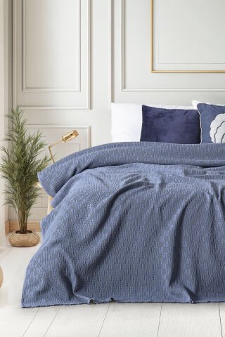 Masal Pike Çift Kişilik - Indigo