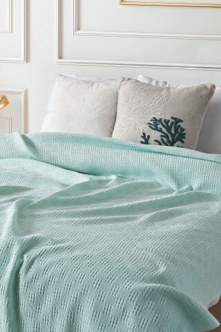 Masal Pike Çift Kişilik - Mint Yeşili
