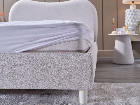 Sleepline Sıvı Geçirmez Fitted Alez 100 x 200 cm - Beyaz