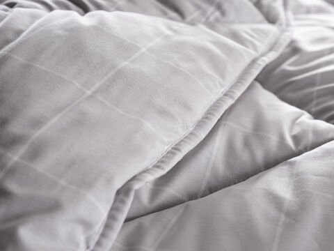 Mora Microfiber Desenli Yorgan Tek Kişilik - Gri