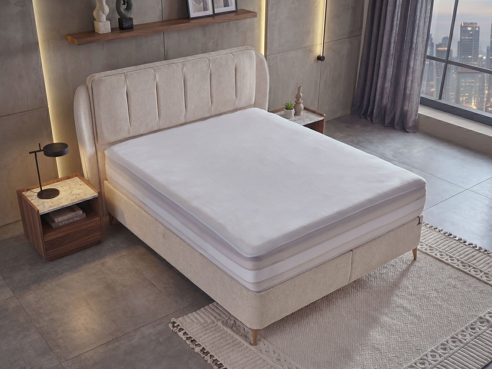 Softy Sıvı Geçirmez Fitted Alez 90 x 190 cm