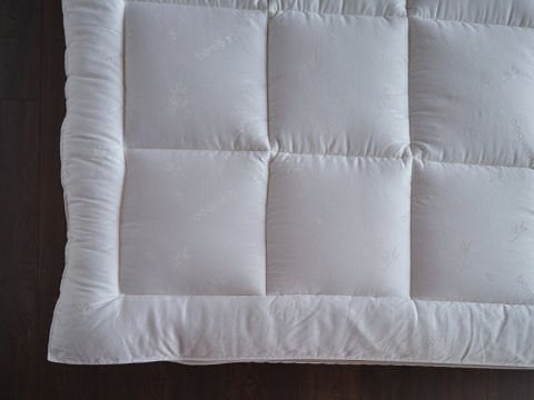 Bambu Yatak Pedi 90 x 190 cm - Beyaz