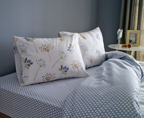 Easy Cotton Nevresim Takımı Flourish Tek King Size - Krem