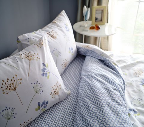 Easy Cotton Nevresim Takımı Flourish Çift King Size - Krem